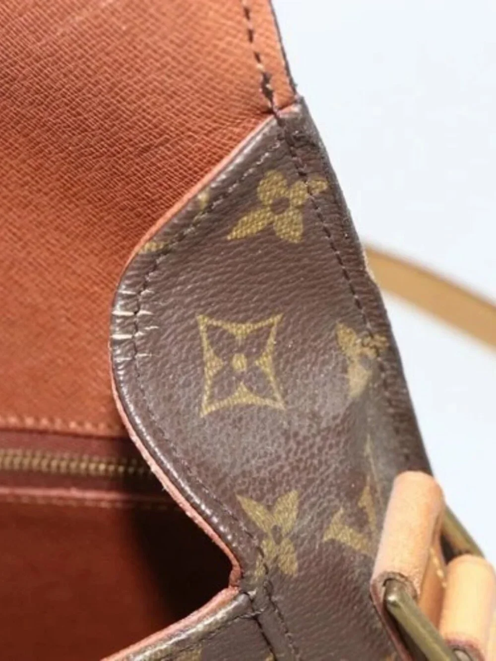 LOUIS VUITTON Monogram Saint Cloud GM Shoulder Bag M51242 LV Auth yk20223